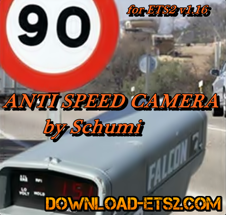 Antiradar (Anti Speed Camera) v 3.0 New Sound for ETS2