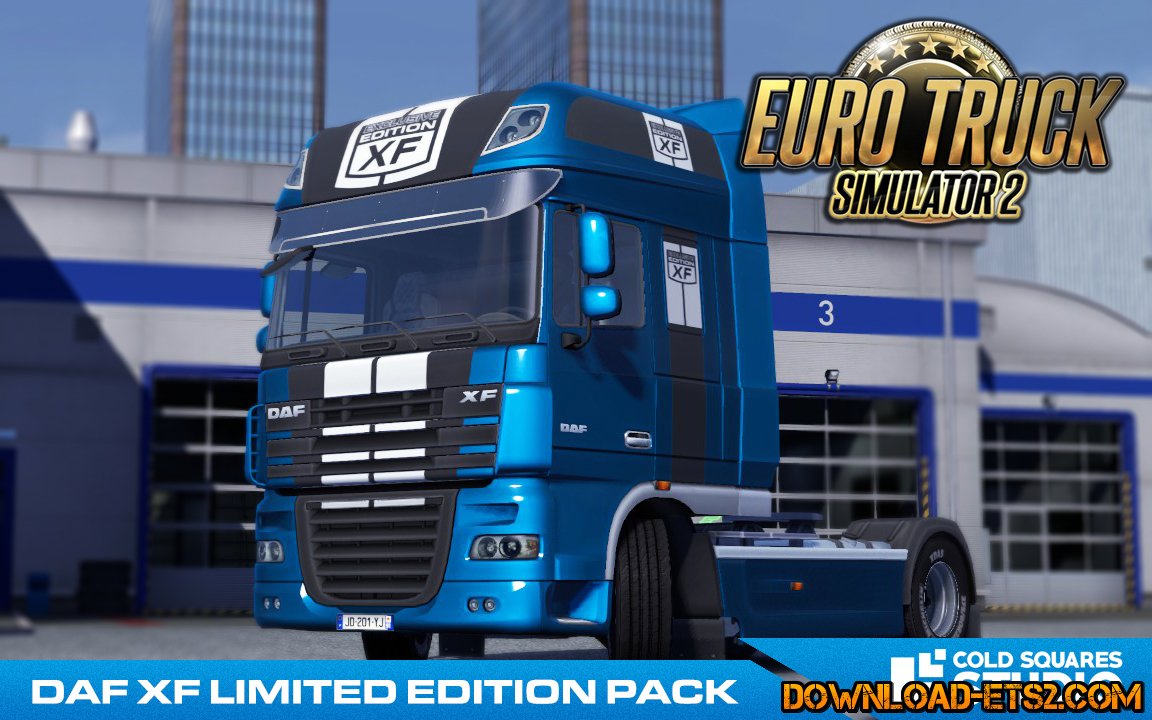 DAF XF LIMITED EDITION HD PACK (Metallic) by Sebek