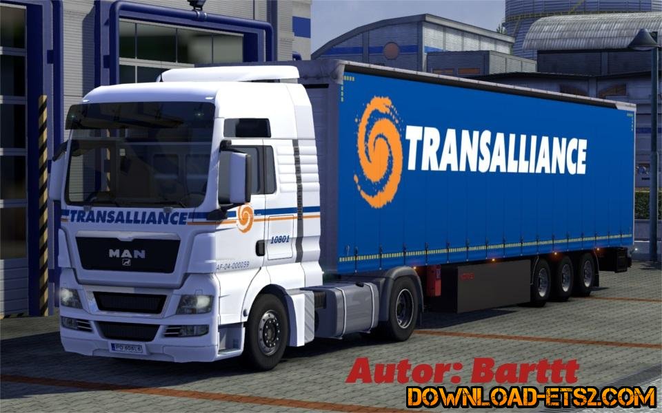 TRANSALLIANCE MAN + KOGEL MAXX for ETS2