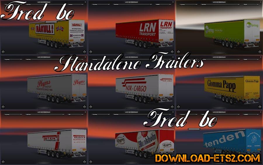 NORWAY TRAILERS PACK by Fred_be