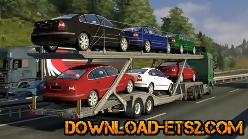 Volkswagen Passat Car Transport Trailer by furkan61