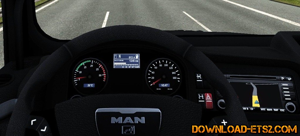 MAN TGX Speedometer at 160 km/h by star5