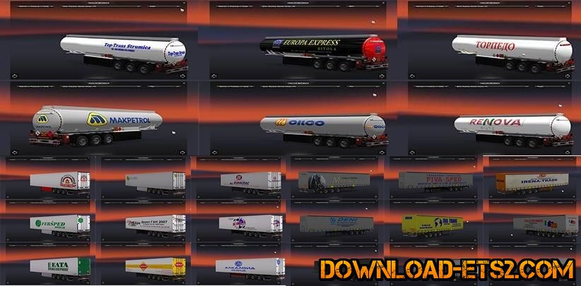 MACEDONIAN COMPANY TRAILERS v1.0 for ETS2