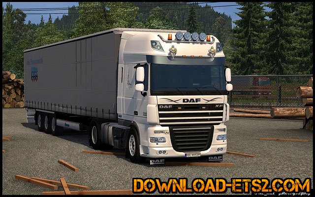 NEW MIRRORS for DAF XF 50K by sten1467