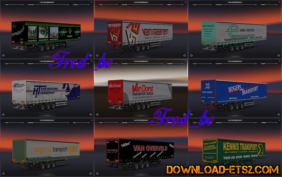 Trailer skin pack from Holland by Fred_be