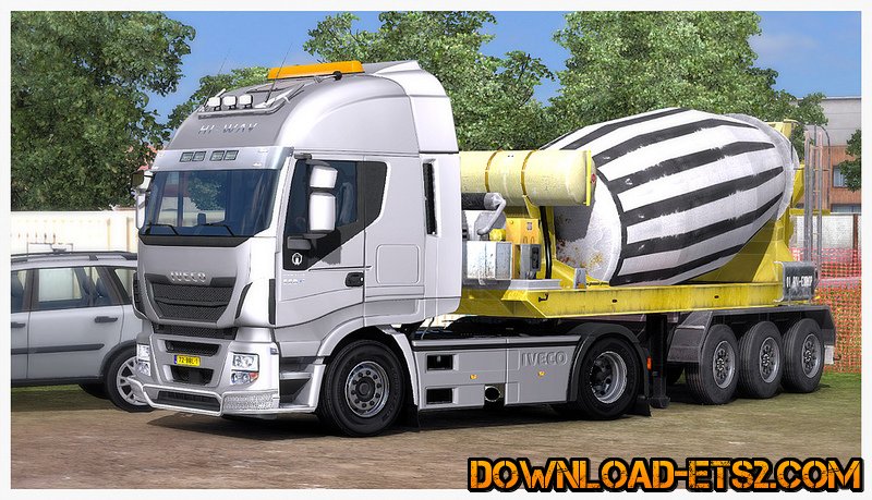 Active Concrete Mixer Trailer by VAHID