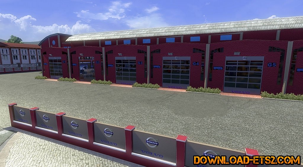 Volvo Large Garage Skin by NMK61