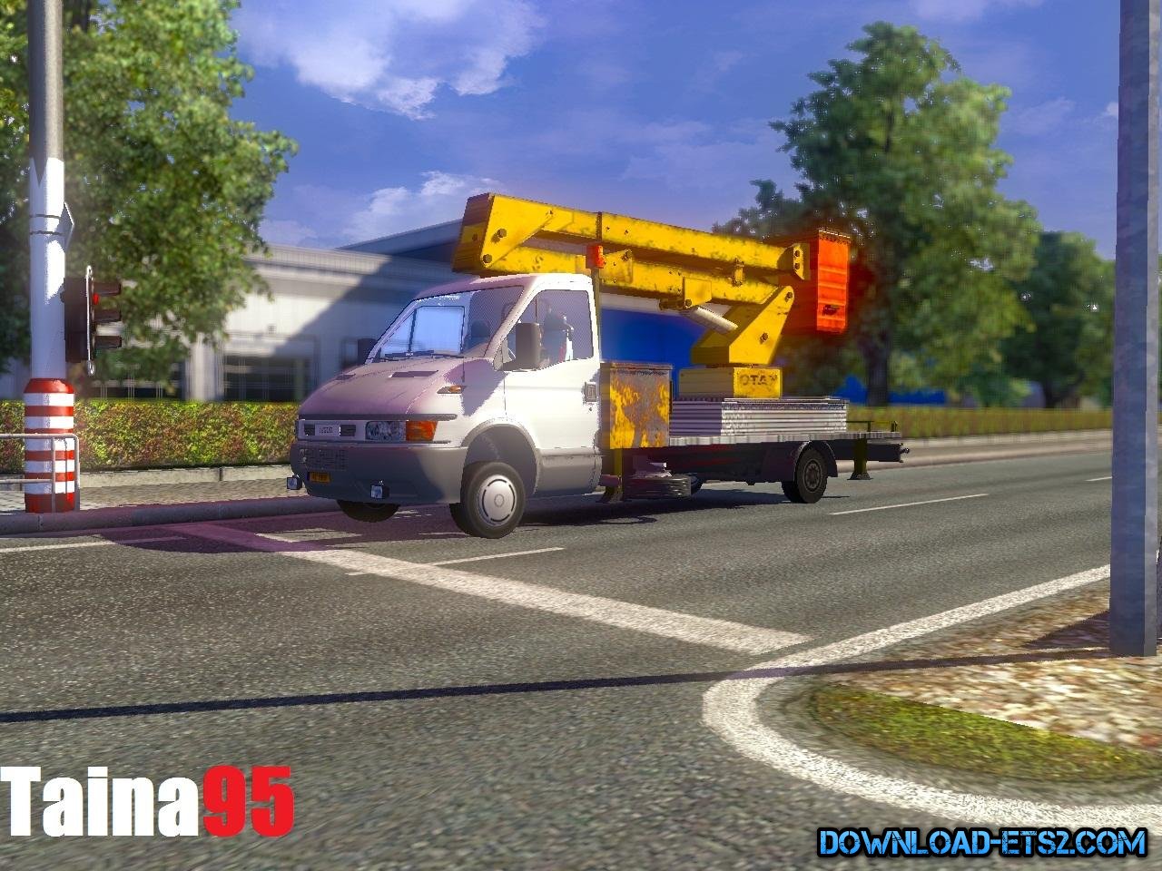 Iveco Daily Service Ai Traffic Car for ETS2