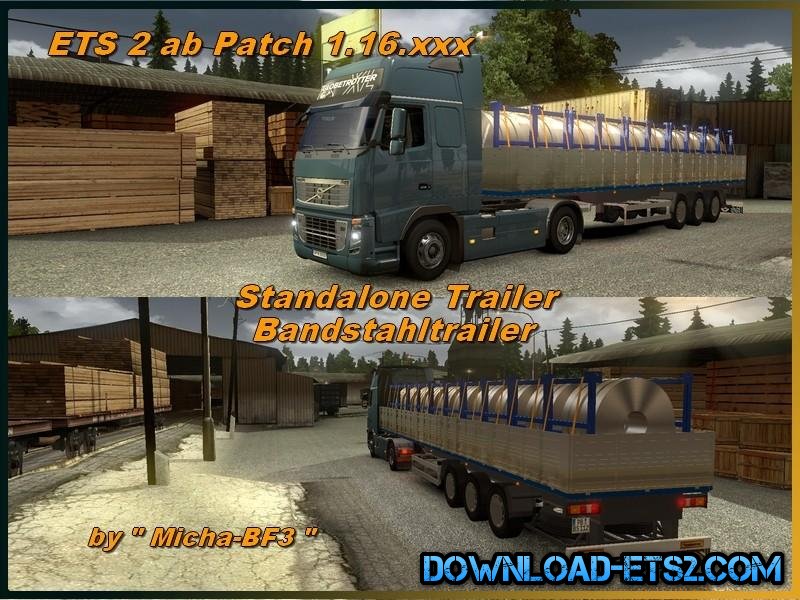 TRAILER WITH STEEL BANDS v1.0 for ETS2