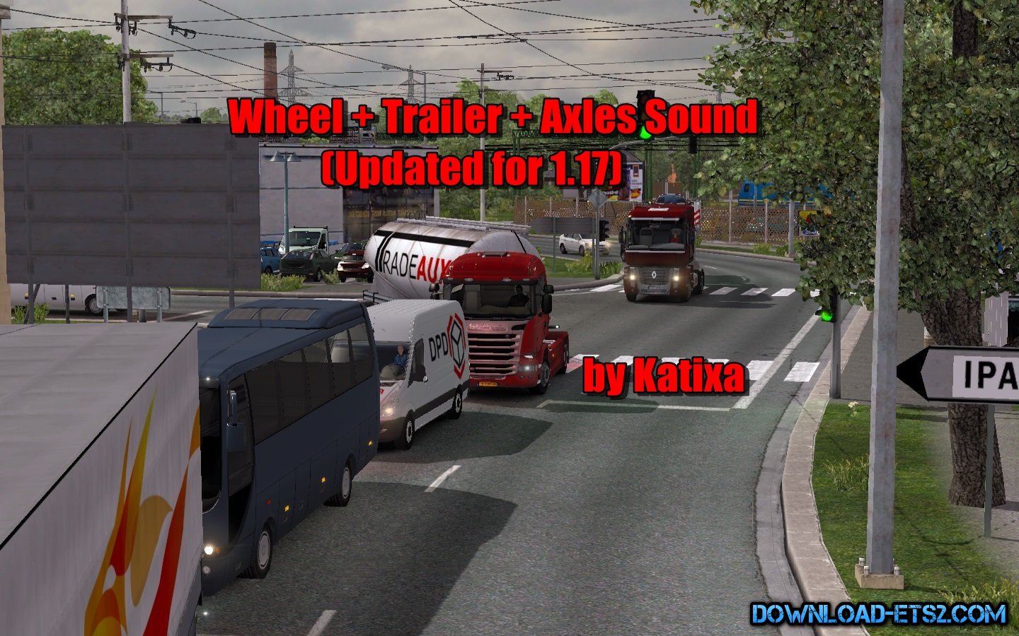 Wheel + Trailer + Axles Sound (Updated for 1.17) by Katixa