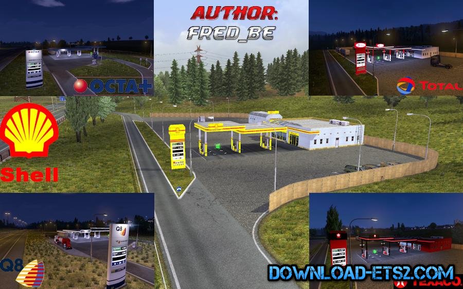 "Real Gas Station"(Update) by Fred_be