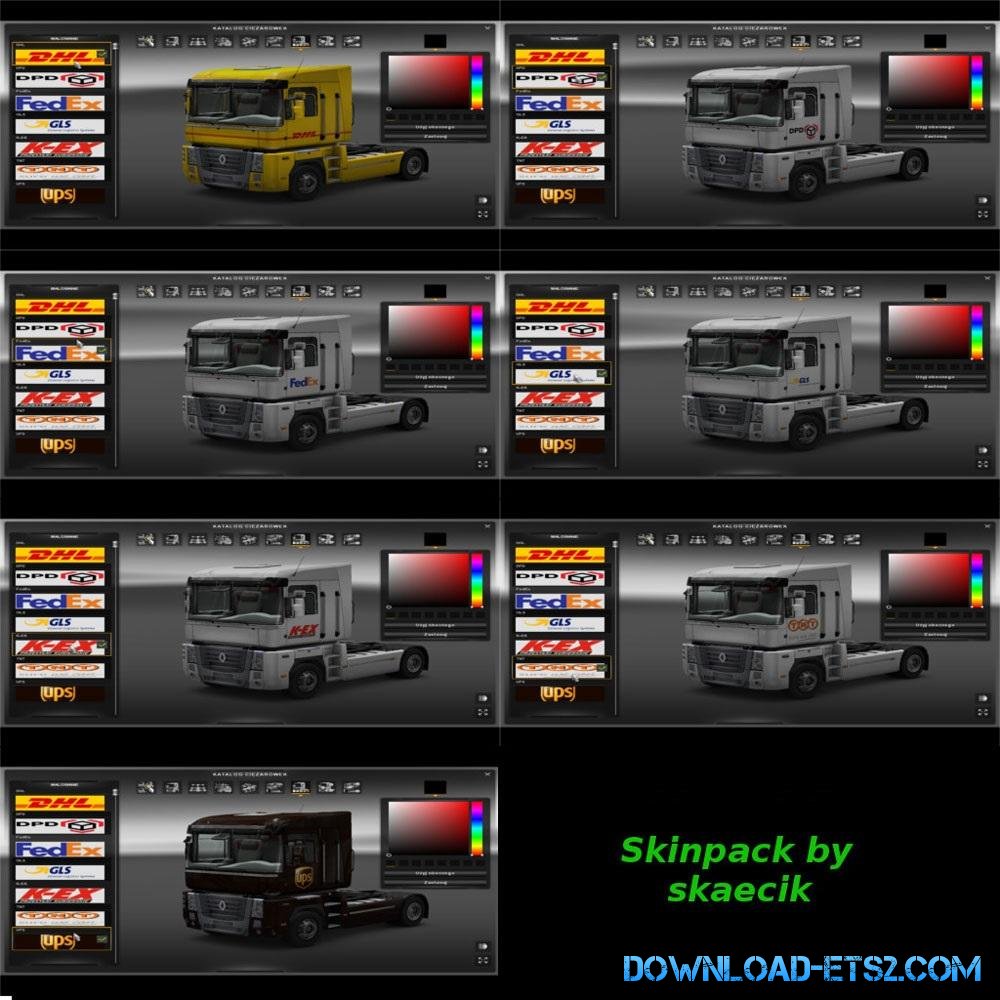 Renault Magnum Skin Pack by skaecik