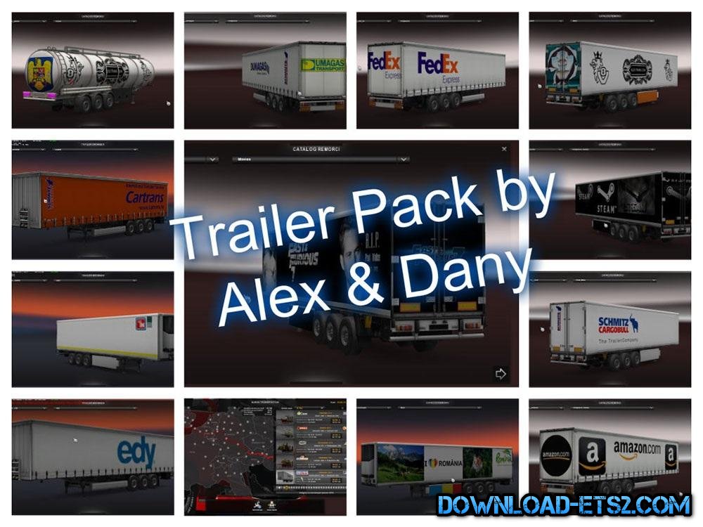 TRAILERS PACK(1.17.x) BY ALEX & DANY