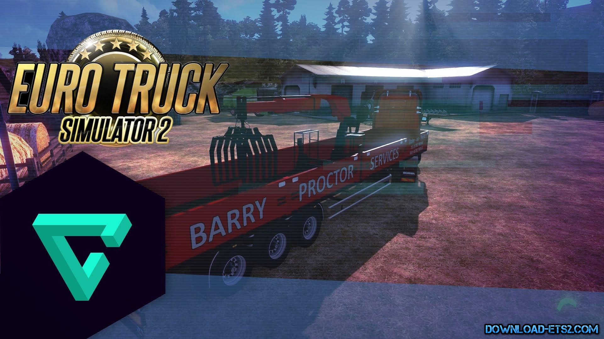 BARRY PROCTOR BRICK TRAILER for ETS2