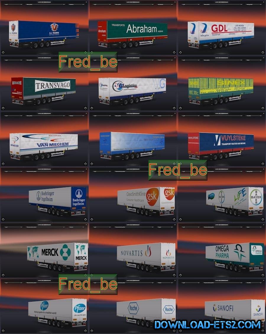 UNIVERSAL TRAILER PACK  v3 by Fred_be