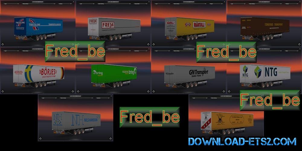 Krone Trailers Pack[1.17.x] by Fred_be