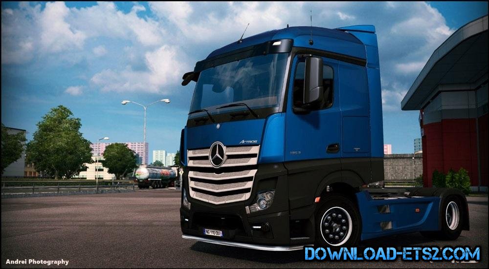 Mercedes Actros MP4 edited v1.5 by Dron4ik