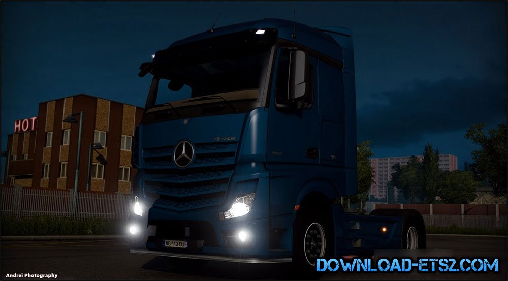 Mercedes Actros MP4 Edited v2.5 by DRON4ik194