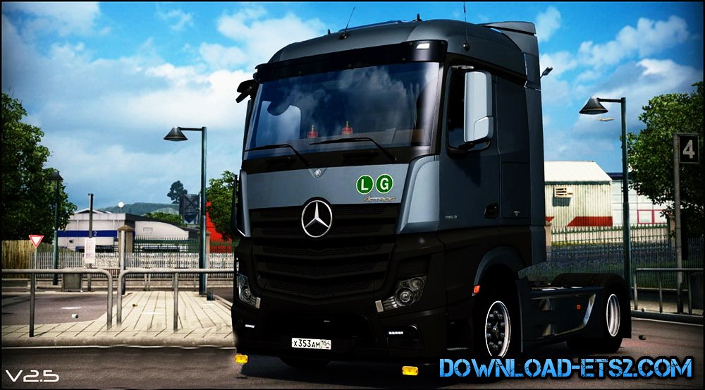 Mercedes Actros MP4 Edited v2.5 by DRON4ik194