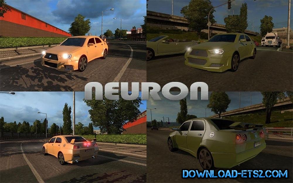 NEURON CAR IN TRAFFIC by alkonavt96