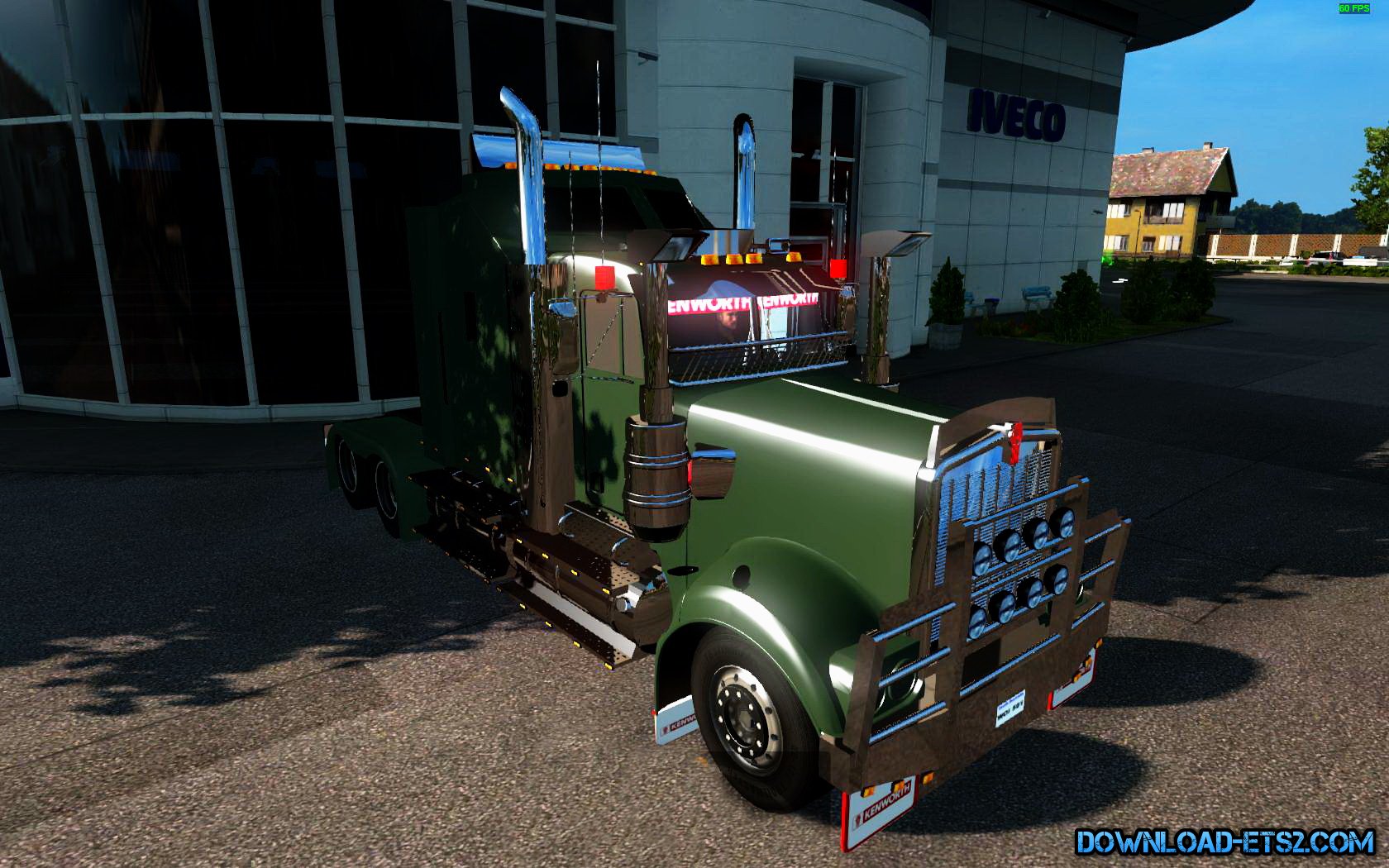 Kenworth T950 + Interior v1.0