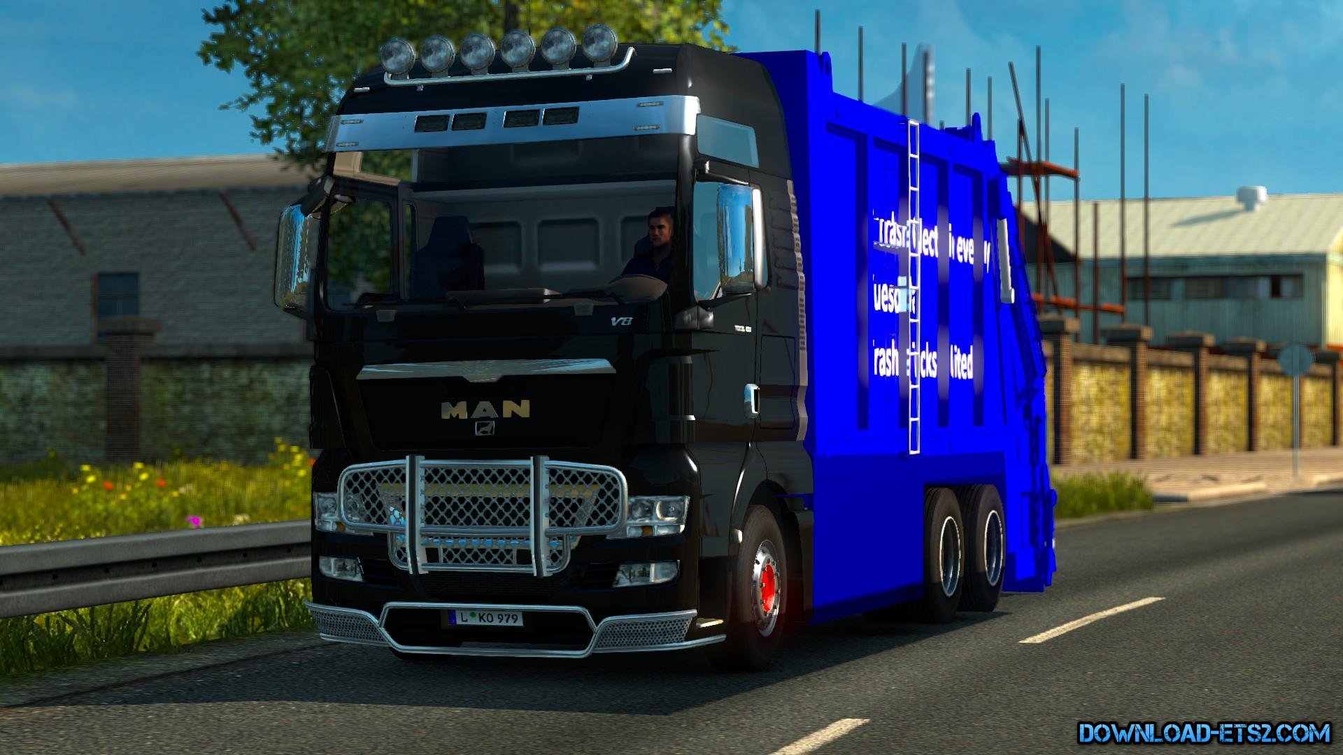 MAN TGX GARBAGE TRUCK [TESTED ON v1.18]