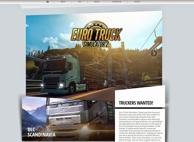 Euro Truck Simulator 2 Website Relaunched