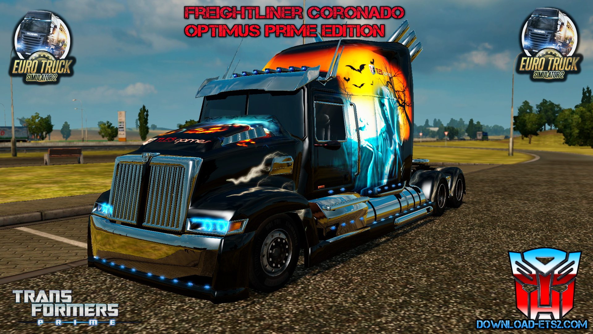 FREIGHTLINER CORONADO OPTIMUS PRIME STEWEN EDITION