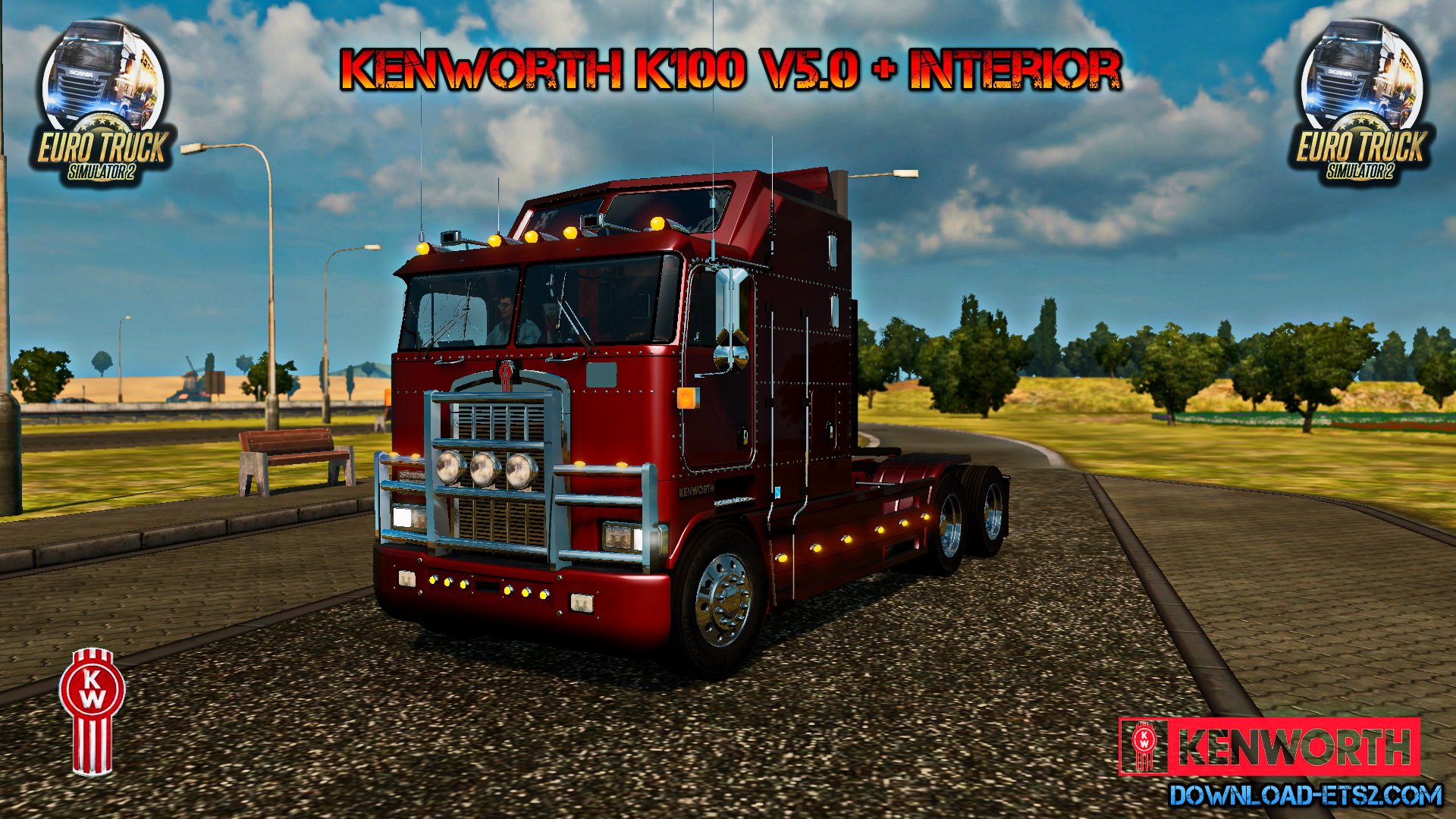 Kenworth K100 Interior V5 0 Ets 2 Mods Euro Truck