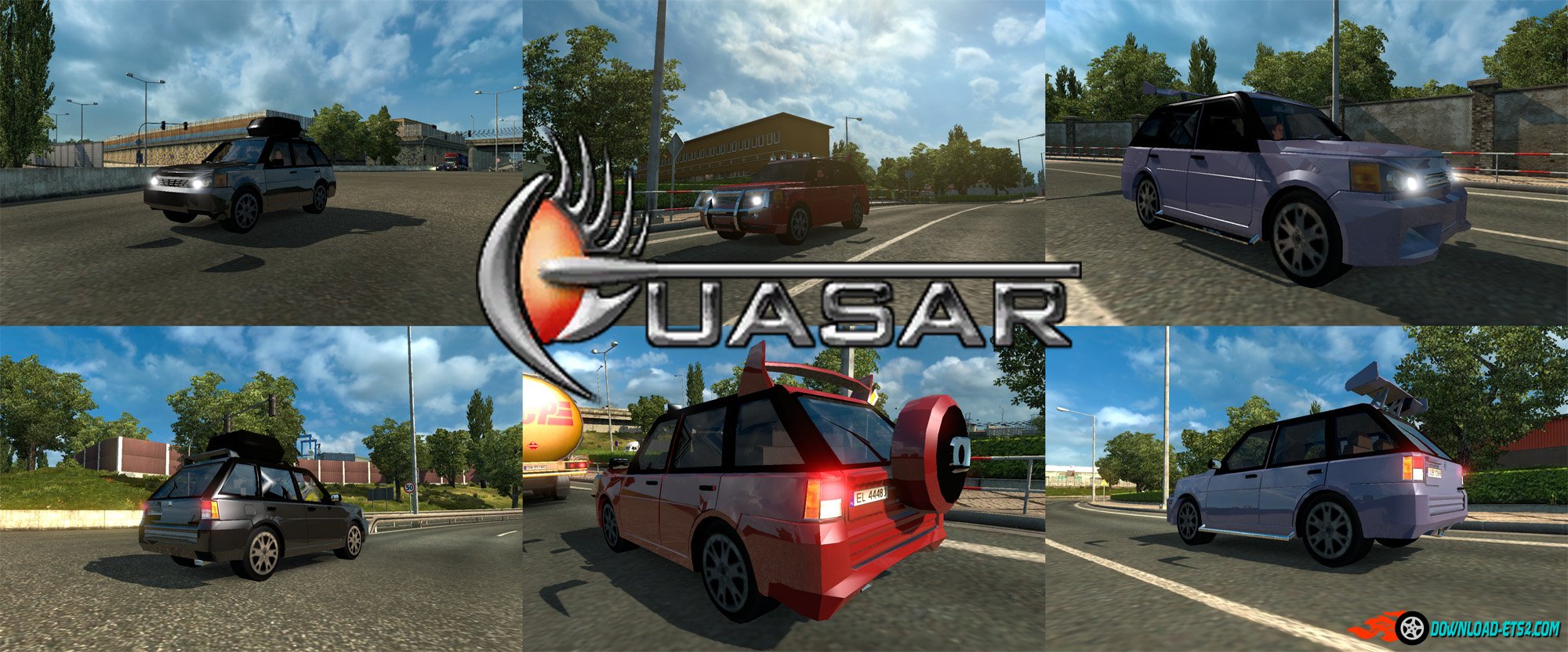 "Quasar" Car for AI Traffic by alkonav96