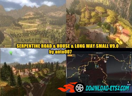 SERPENTINE ROAD & HOUSE & LONG WAY SMALL V9.0