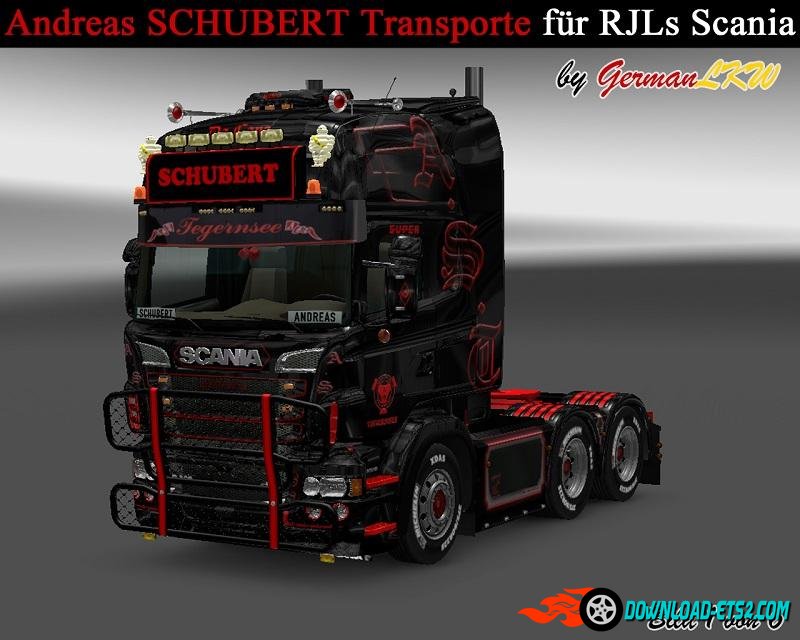 Andreas Schubert Megamod for RJL's Scania V1.0