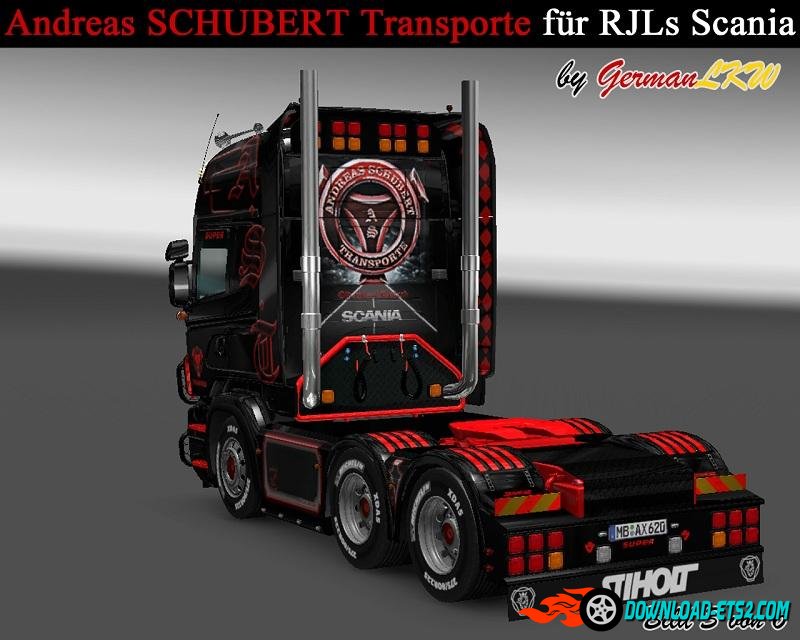 Andreas Schubert Megamod for RJL's Scania V1.0