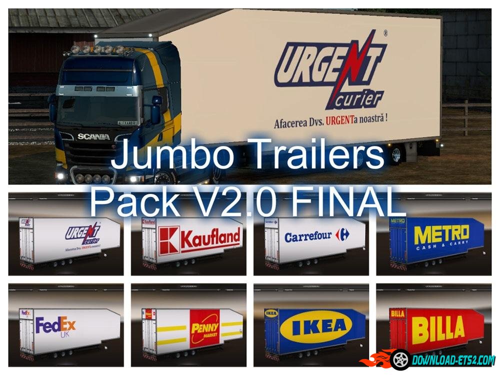 JUMBO TRAILERS PACK V2.0 FINAL[1.18.]