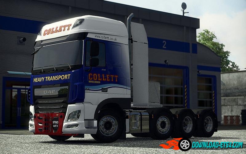 Heavy Haulage chassis addon for DAF XF Euro 6 v 1.1