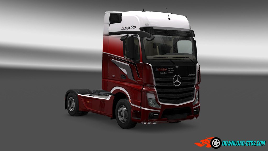 Skin "Banter Logistic" for Mercedes Benz MP4