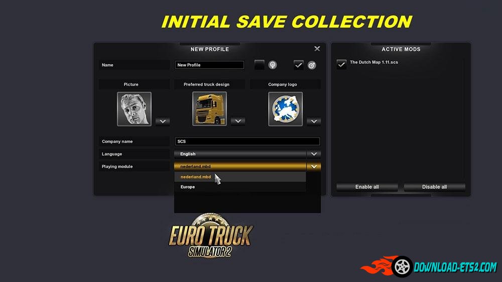 INITIAL SAVE MOD COLLECTION by BLiNKT