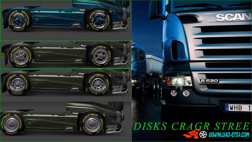 Discs Cragar Stree for all trucks