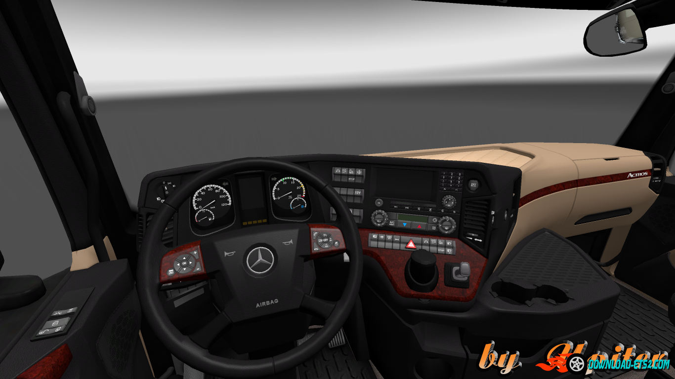 Mercedes Actros MP IV Interior