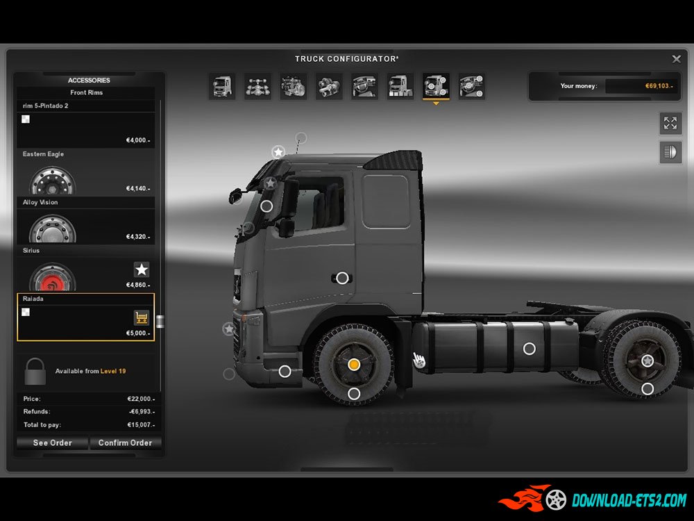 Rims & Tires for all Truck by nima1371