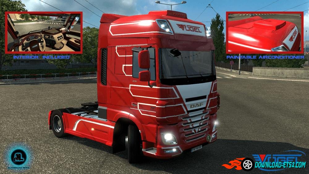 "VOGEL TRANSPORTE" DAF XF BASED ON OHAHA v1