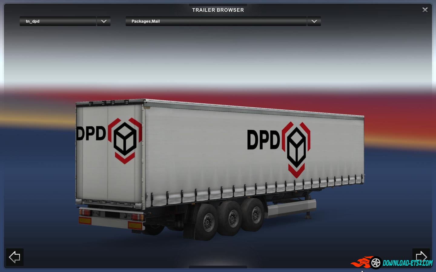 DPD TRAILER v2.0 by Nissantruck