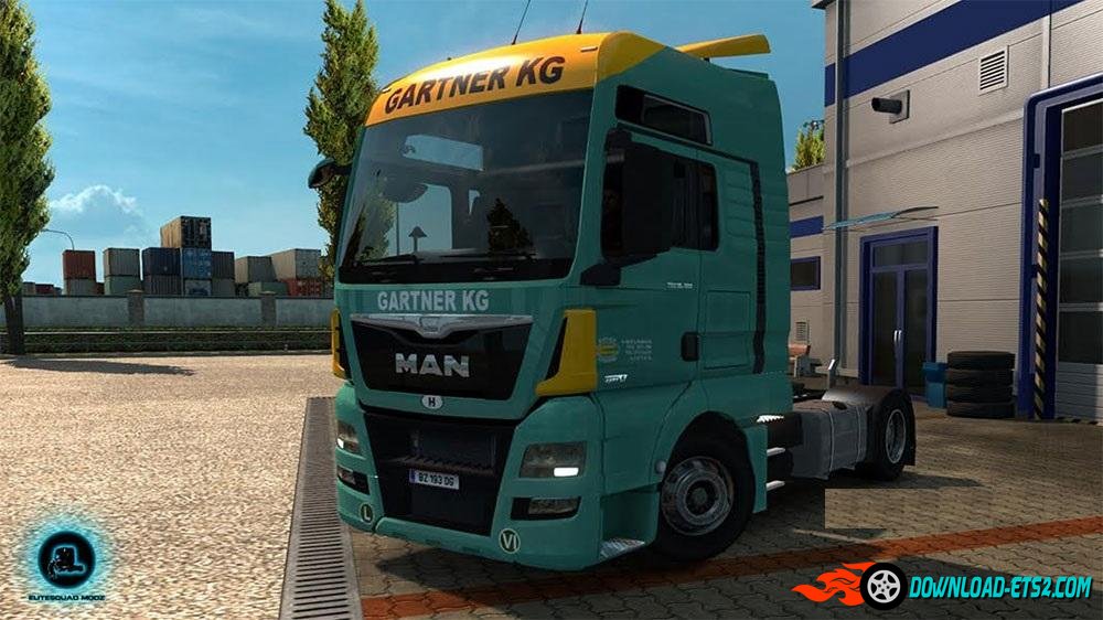 "Gartner KG" MAN TGX Euro 6 skin