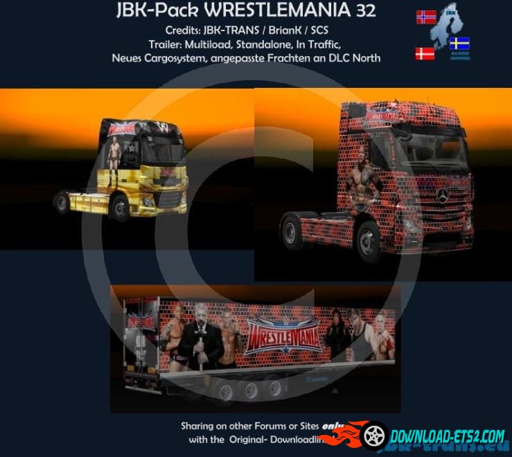 JBK- Combo Wrestlemania 32
