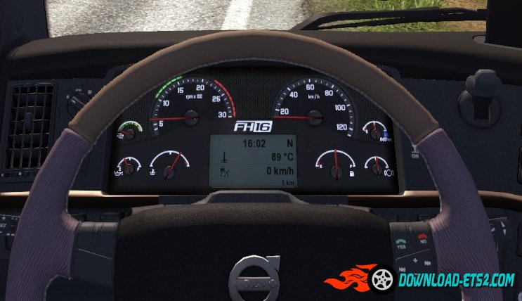 New Volvo FH16 Dashboard v3.1 (by nIGhT-SoN)