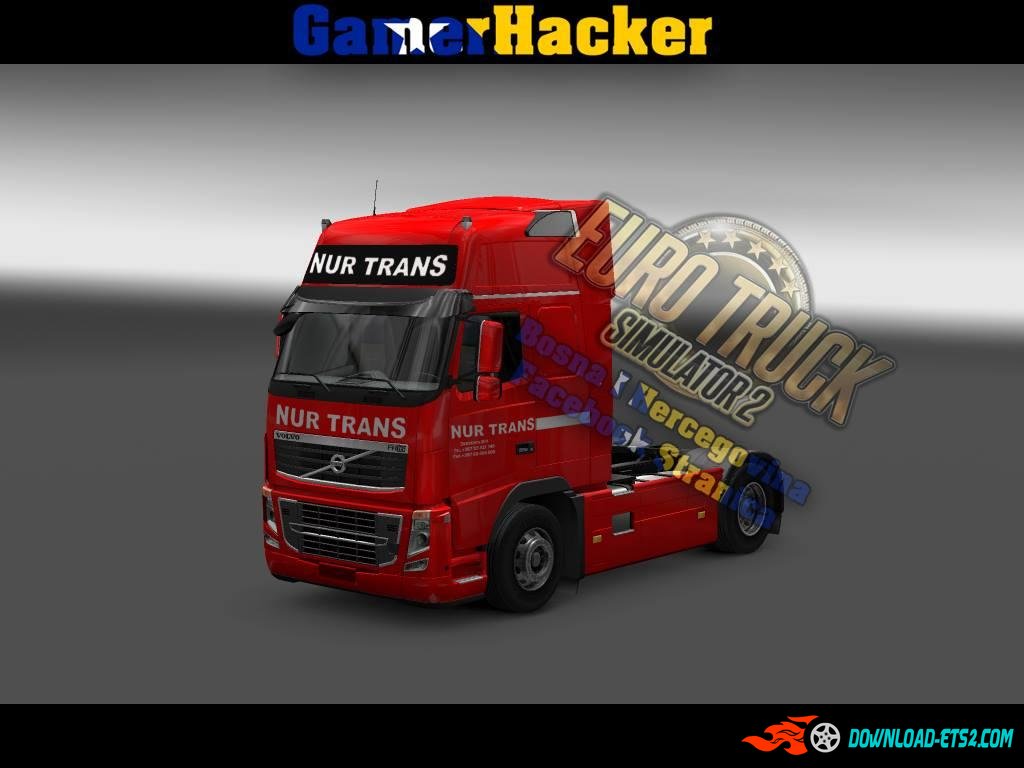 VOLVO FH16 CLASSIC NUR TRANS RED SKIN [1.19.X]