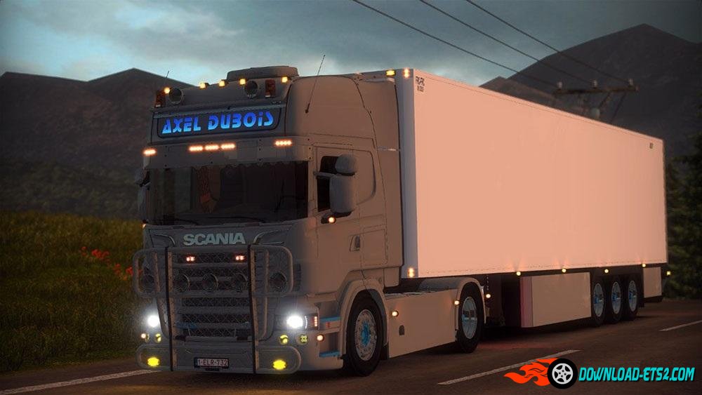 SCANIA ALEX DUBOIS + NEW LAMBERET SR2