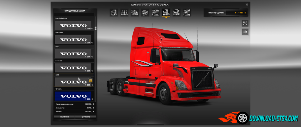 Skinpack for Volvo VNL670 v.6