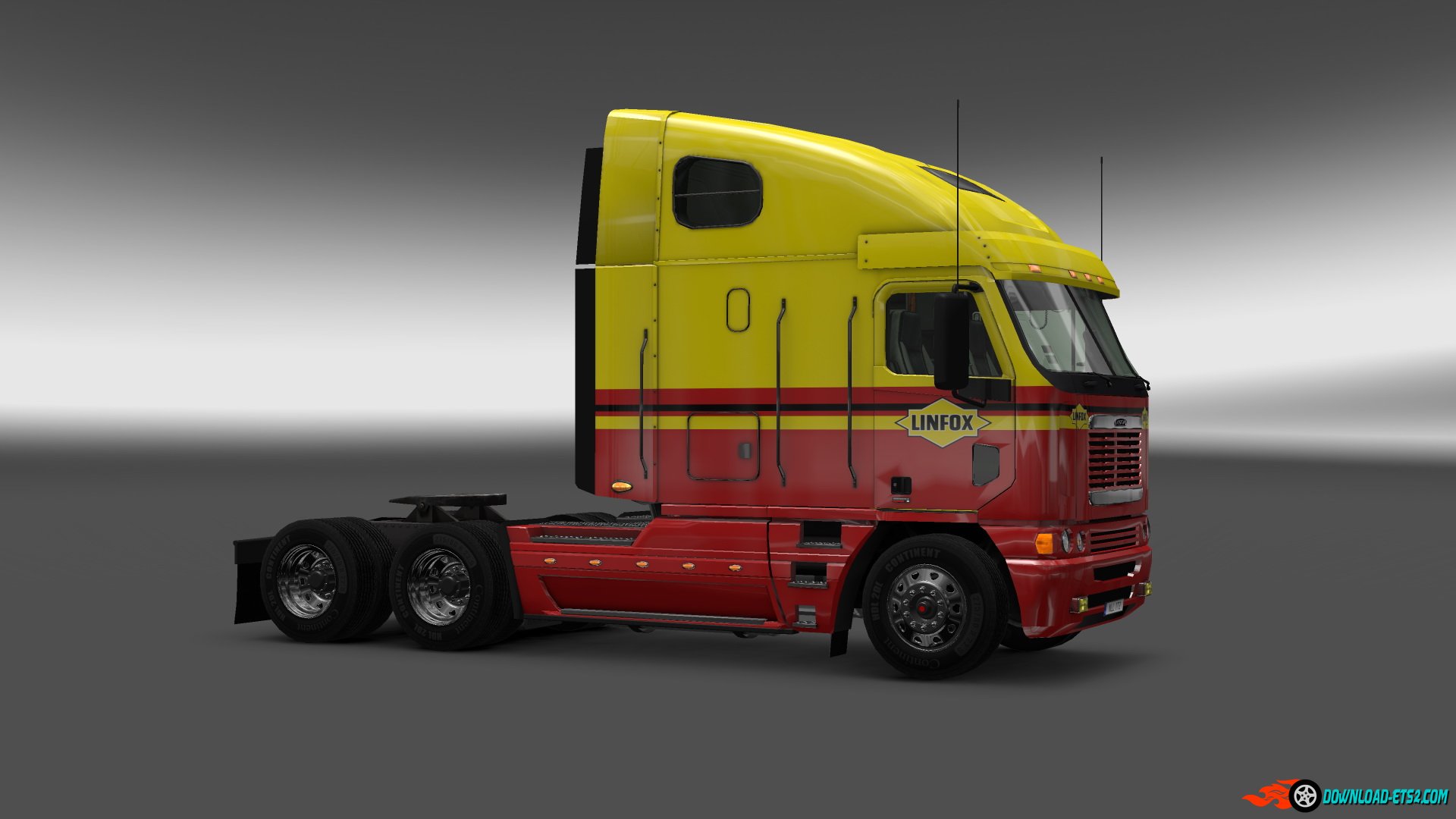 Skin Linfox for Freightliner Argosy truck