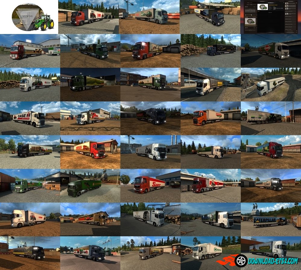 Agriculture Trailer Pack by VGSKINS